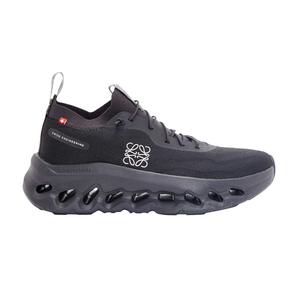 商品画像：Loewe Black On Cloudtilt Stretch Recycled-Knit Sneakers Size 2