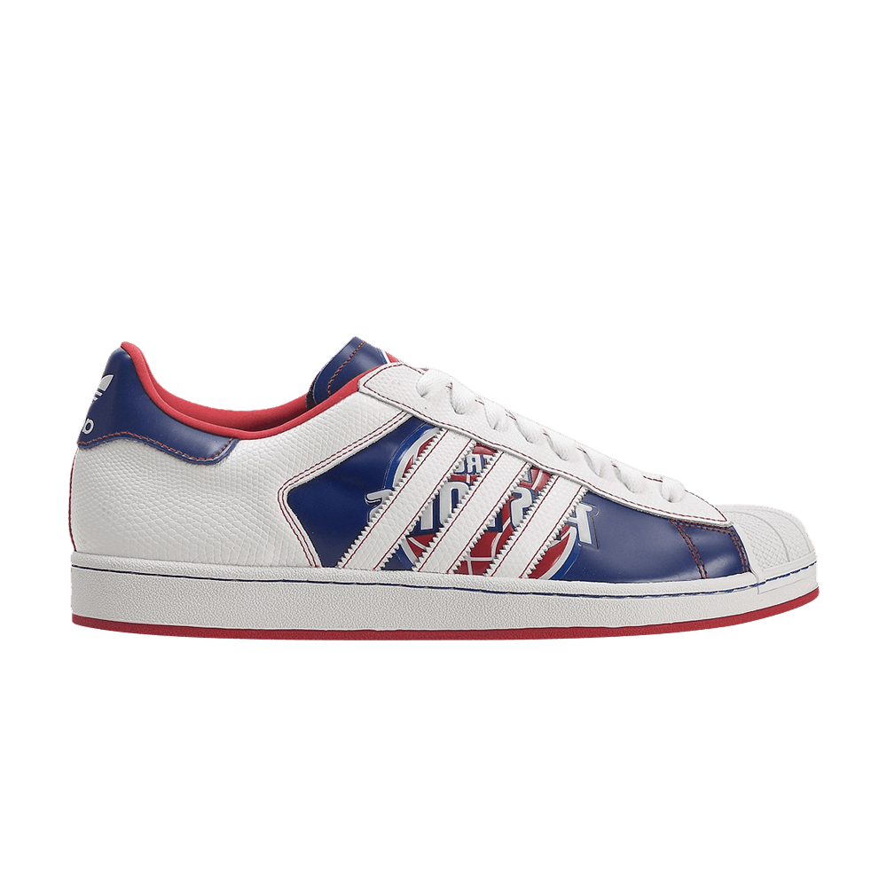 Buy Adidas Superstar 1 'Detroit Pistons' - 14122 | GOAT
