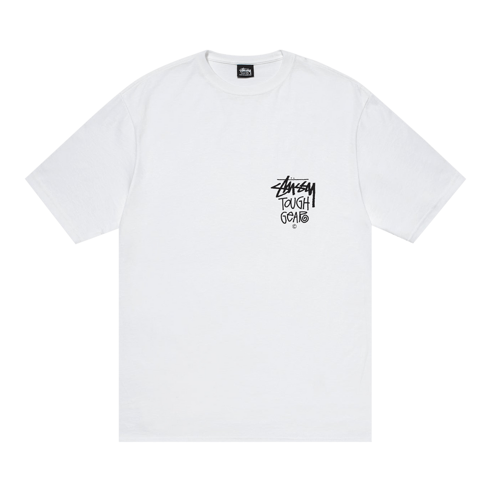 Buy Stussy Tough Gear Tee 'White' - 1904996 WHIT | GOAT Buy Stussy Tough Gear Tee 'White' - 1904996 WHIT | GOAT