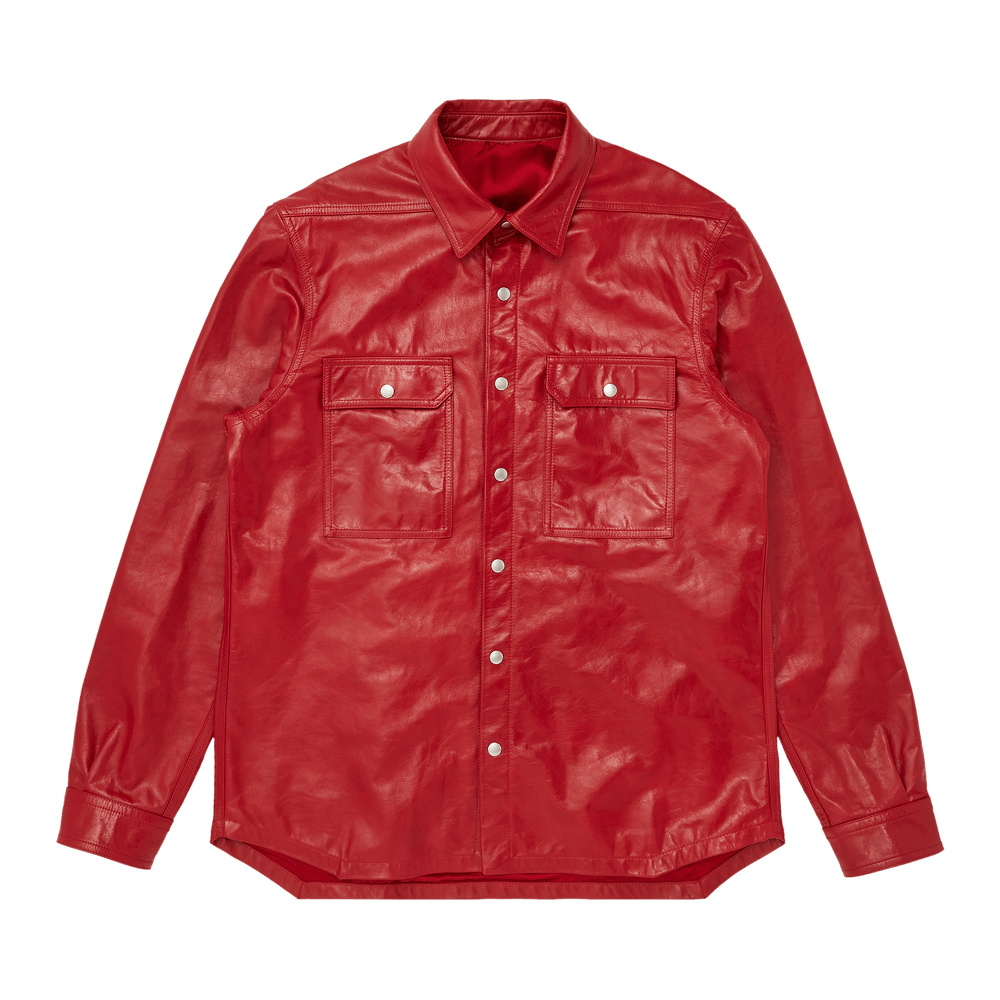Buy Rick Owens Lido Outershirt 'Cardinal Red' - RU01D3729 LSU 03 