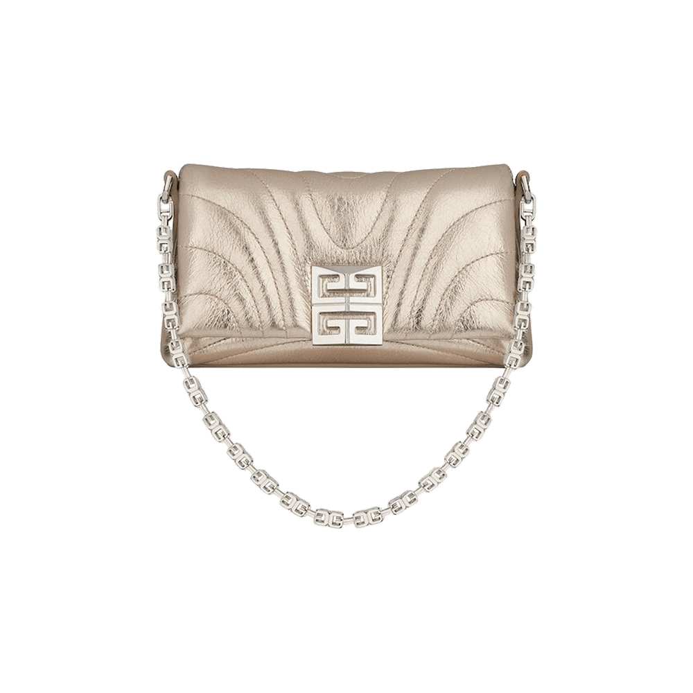 GIVENCHY｜CROSSBAGS (BB60MSB1ZB 769) Buy Givenchy Micro 4G Soft Shoulder Bag 'Dusty Gold