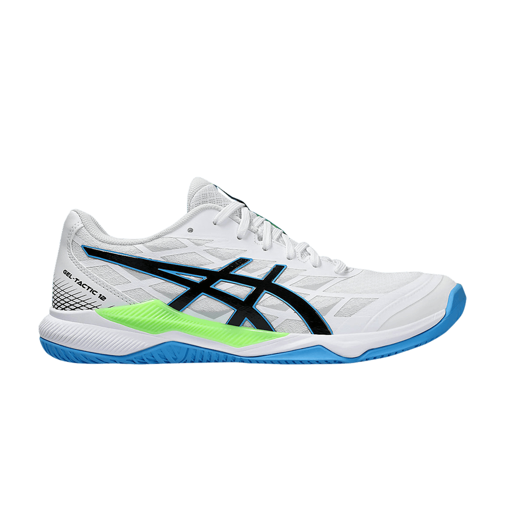 Asics Gel Tactic 12 White Lime Burst