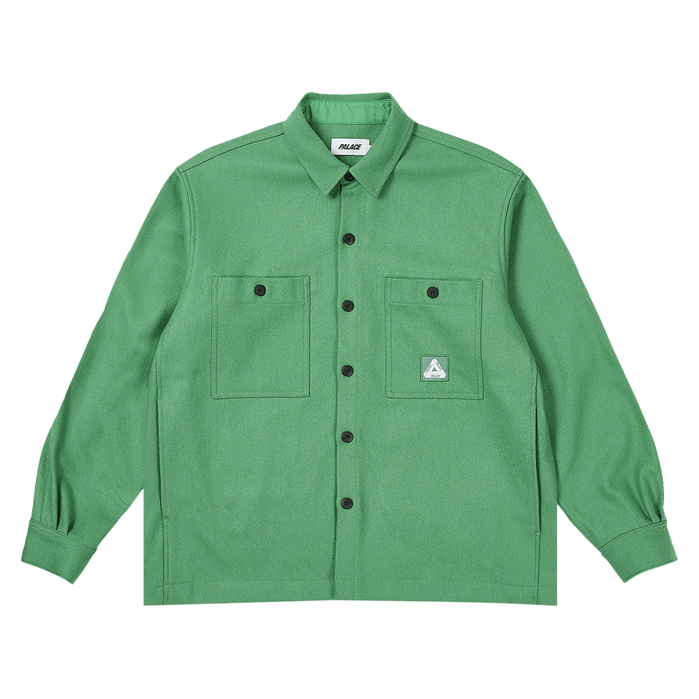 【S】Palace wool shirt jacket green 1365676_00.png.png