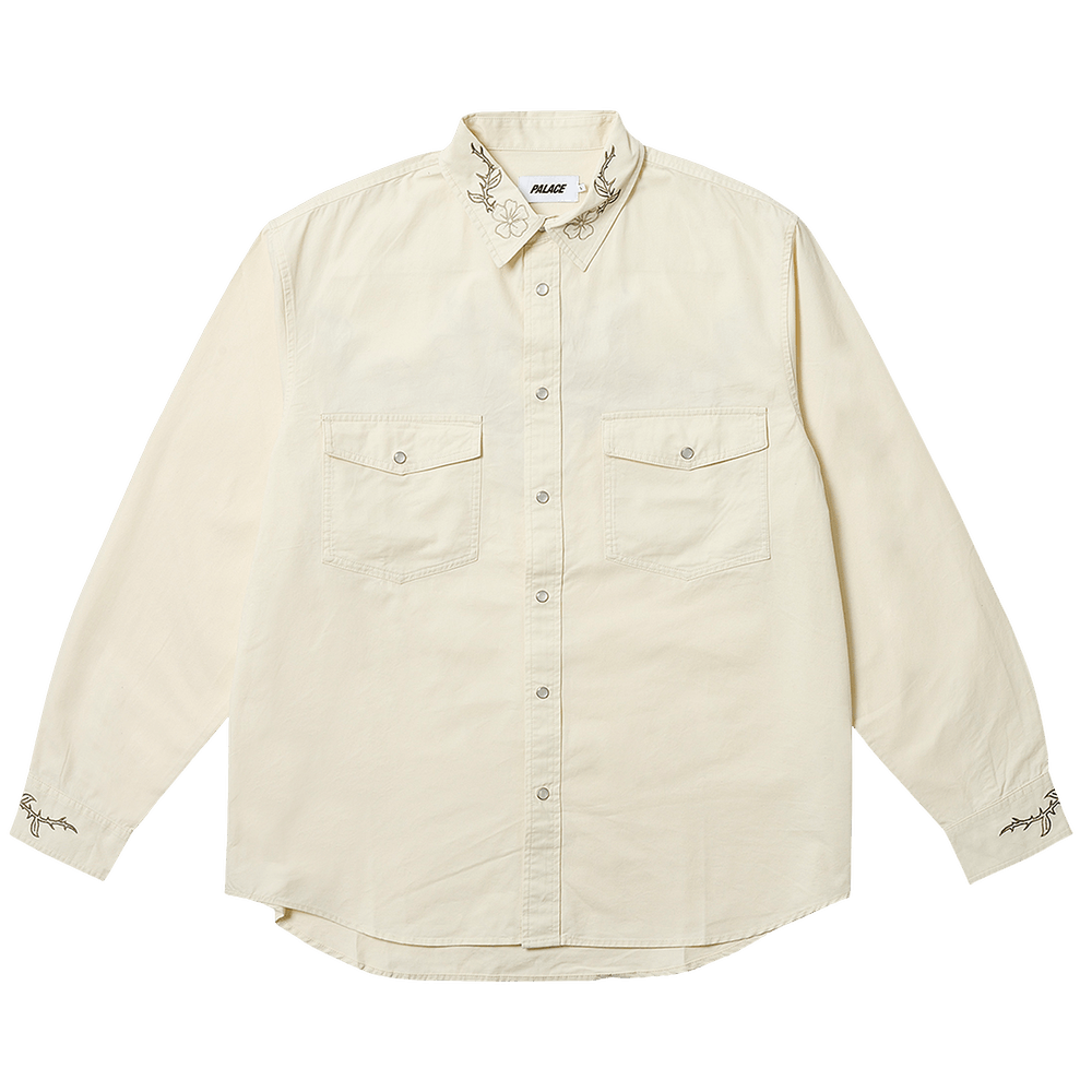 Palace Flexus Shirt 'Soft White'