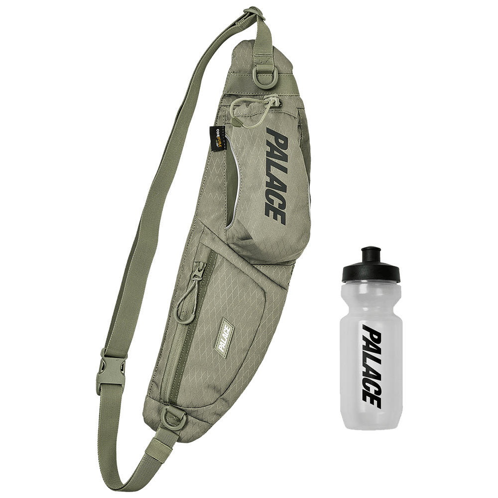 Buy Palace Cordura Y-Rip Bottle Pack 'Olive' - P26BAG006 | GOAT CA