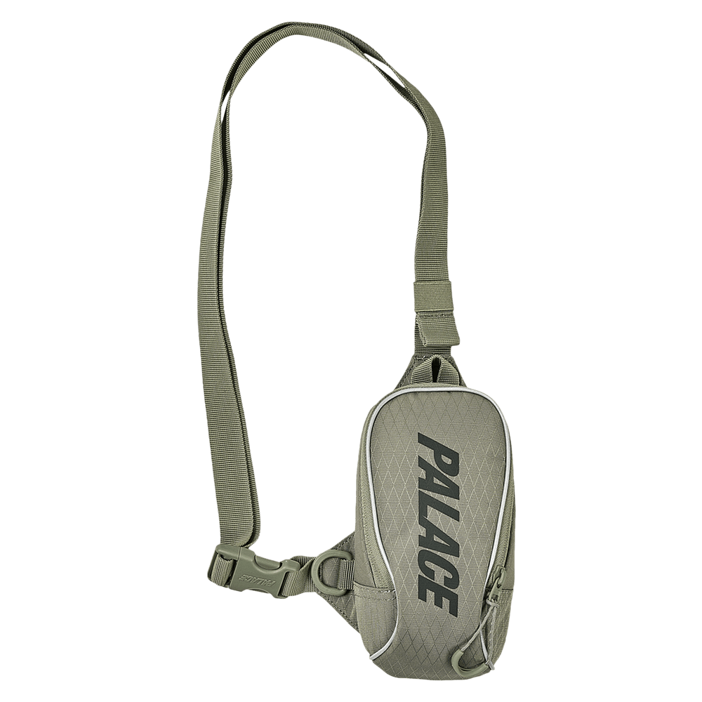 Buy Palace Cordura Y-Rip Sling 'Olive' - P26BAG012 | GOAT SA
