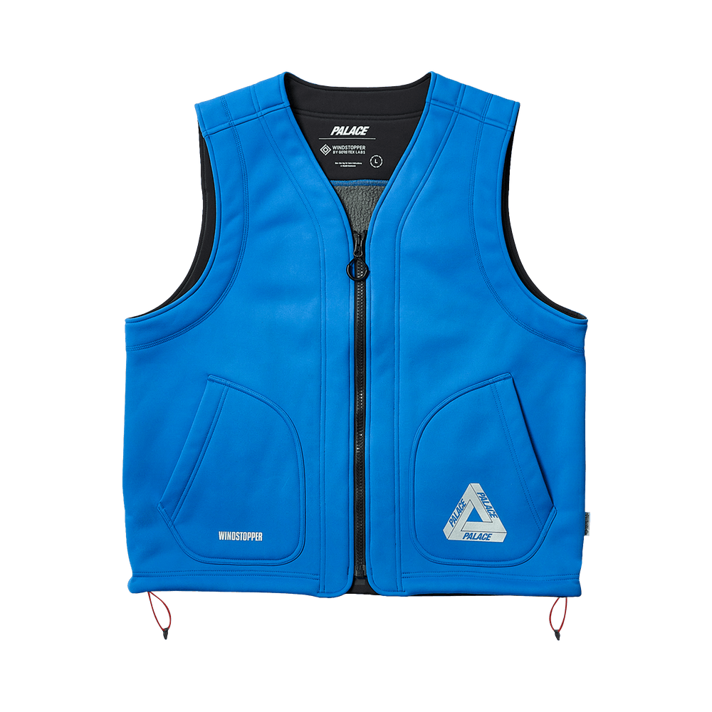 PALACE GORE-TEX WINDSTOPPER 無くなっ ベスト Sサイズ グレー 