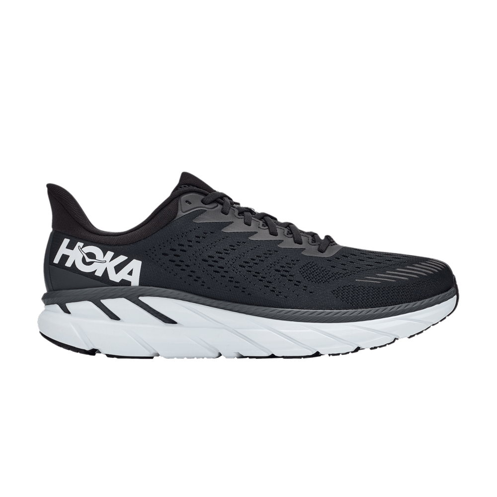 Hoka Clifton 7 Black White