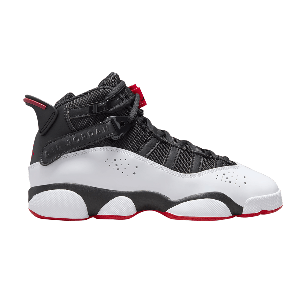 Buy Jordan 6 Rings GS Black Varsity Red 323419 067 GOAT