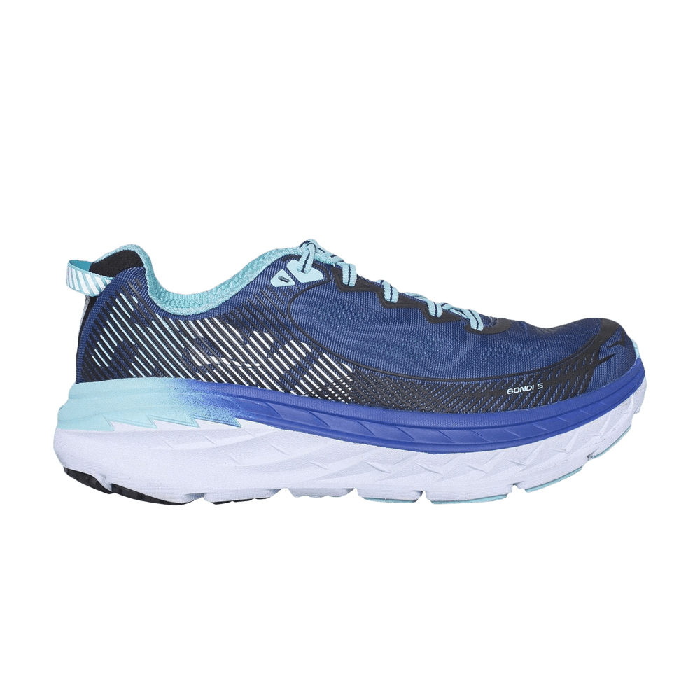 Hoka Wmns Bondi 5 Wide 'medieval Blue Radiance'