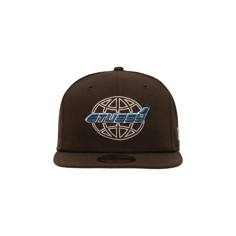 Buy Stussy x New Era 59Fifty Airplane 'Brown' - 1311110 BROW