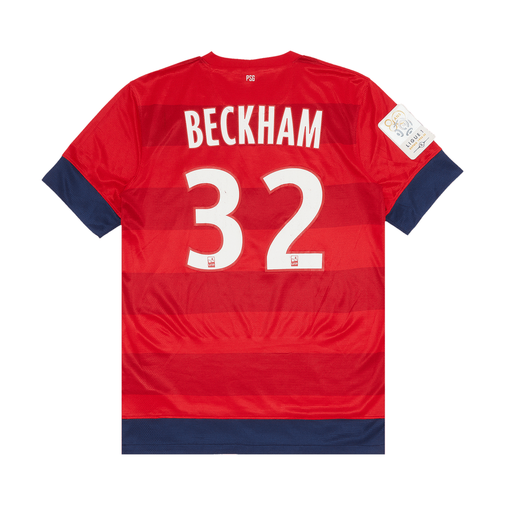 Buy Vintage Paris Saint-Germain Beckham #32 Away Stadium Shirt