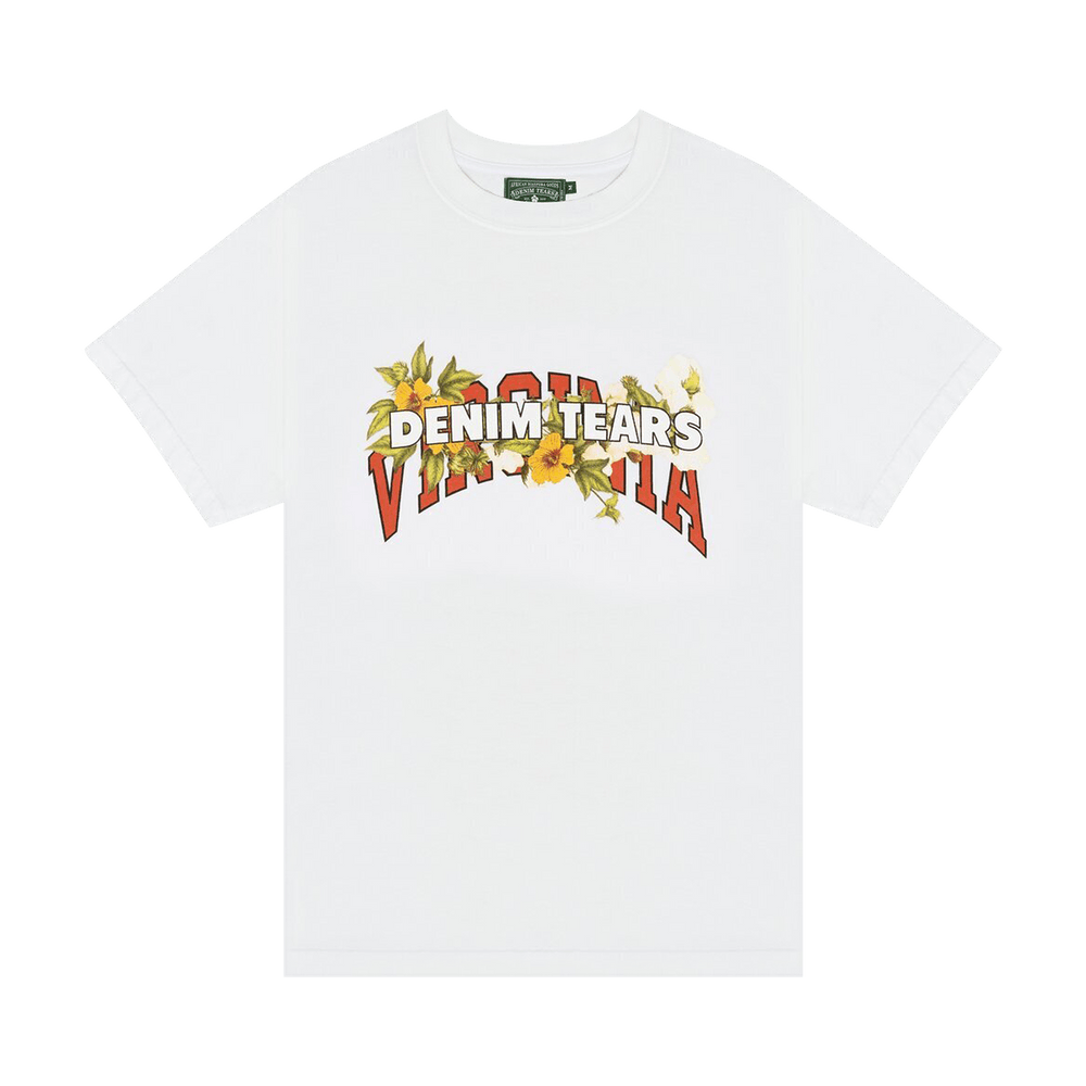 Buy Denim Tears The Virginia 1619 Tee 'White' - 101 500 25