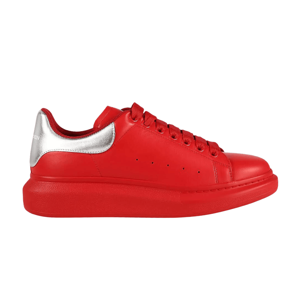 Buy Alexander McQueen Oversized Sneaker Welsh Red Silver 634671 WHRHI 6088 GOAT