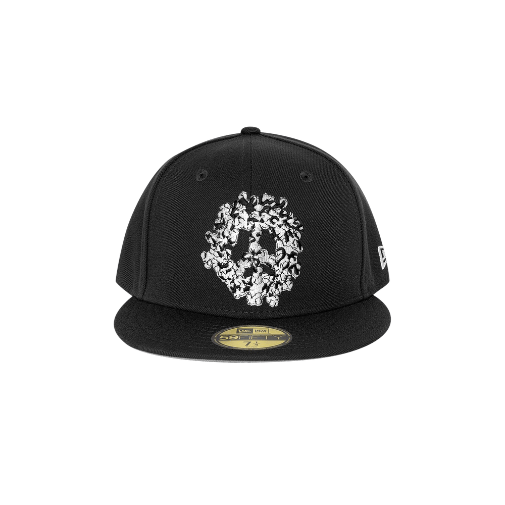 Size 7 1/2 Denim Tears Peace New Era Hat 'Black'