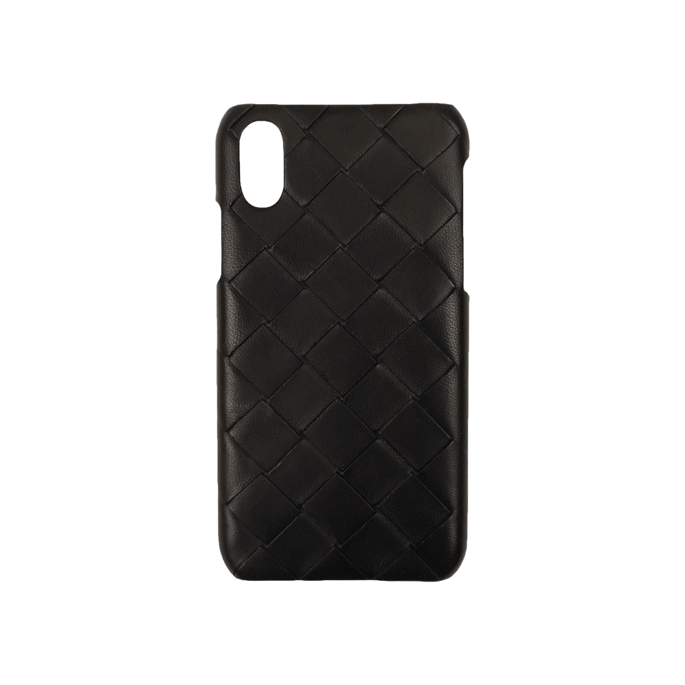 Buy Bottega Veneta XS Leather iPhone Case 'Black' - 592060