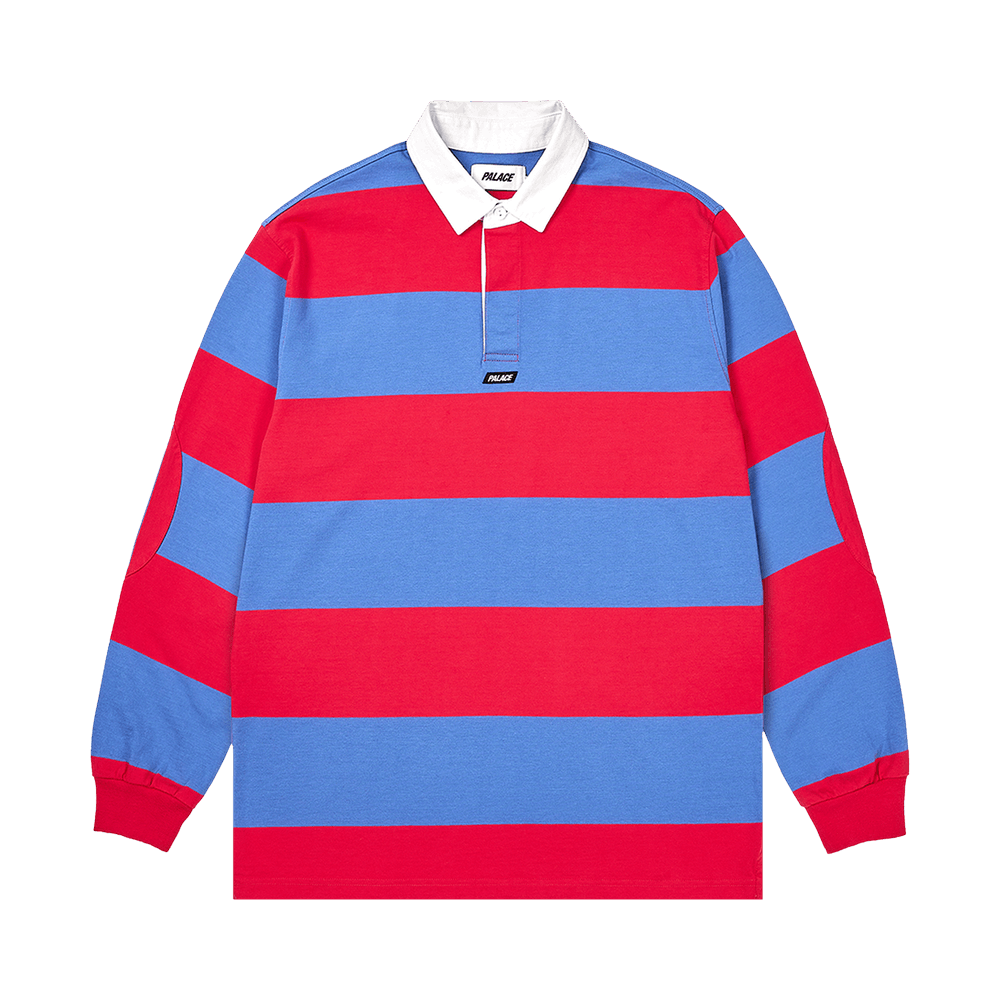 Achetez des Palace Elbow Stripe Rugby 'Blue/Red' - P26ES010 | GOAT FR