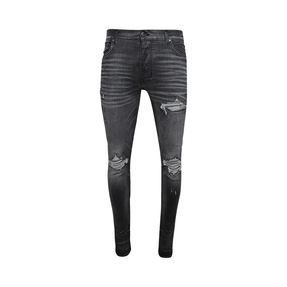 AMIRI MX1 LEATHER JEAN STORM GREY 30国内正規 Buy Amiri MX1 Leather Jean 'Storm Grey' - PF23MDS045 516