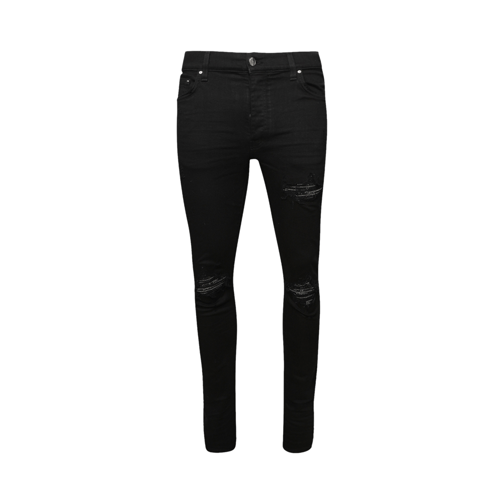 Buy Amiri Crystal MX1 Jean 'Black' - PS24MDS005 BLAC | GOAT