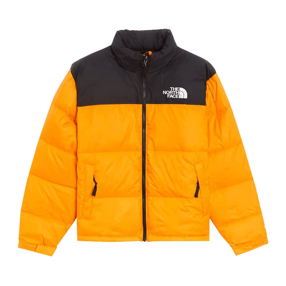 Orange north face nuptse online
