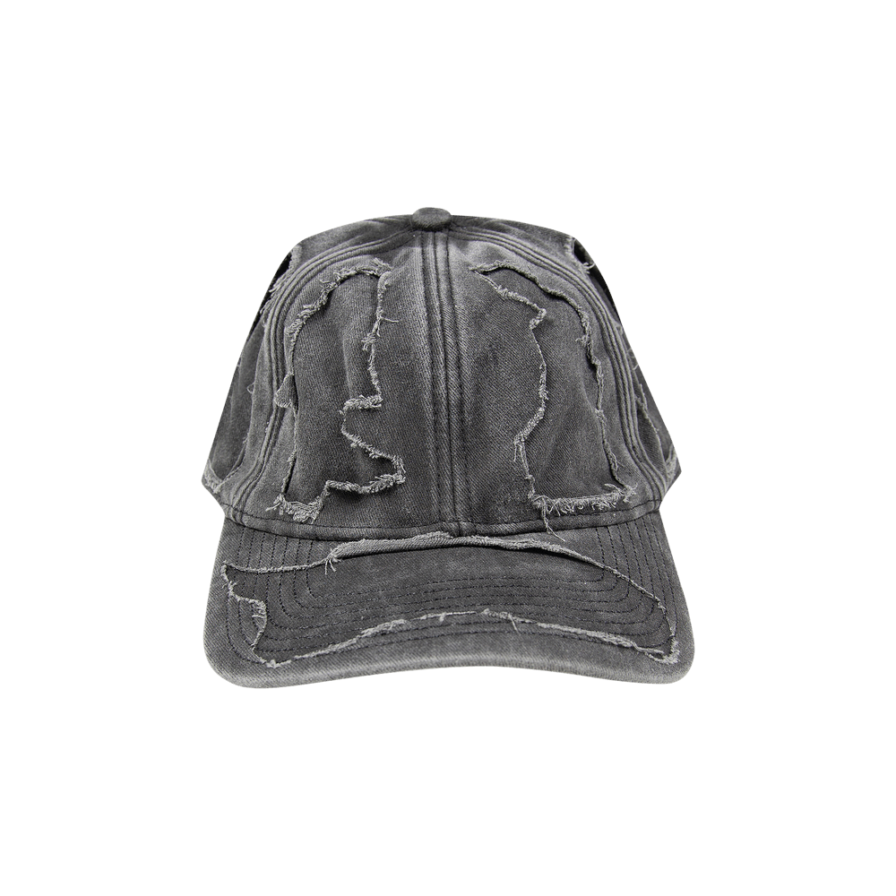 Buy Vetements Destroyed Cap 'Washed Black' - UE64CA210B WASH