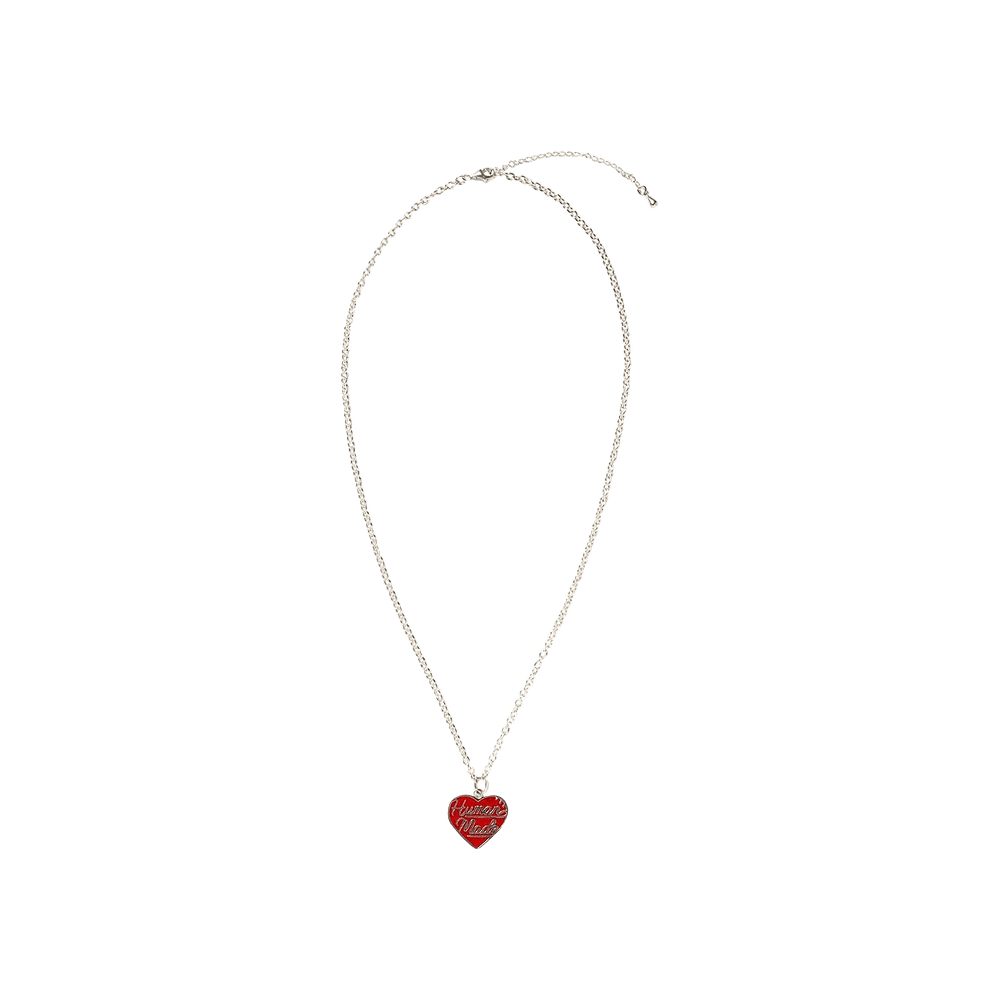 Buy Human Made Heart Necklace 'Red' - HM27GD063 RED | GOAT