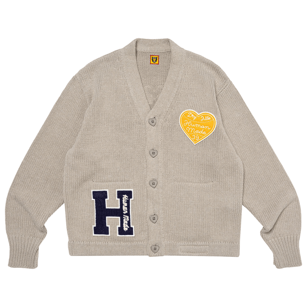 トップス HUMAN MADE LOW GAUGE KNIT CARDIGAN Human Made Low Gauge Knit Cardigan In Orange - 45% Off