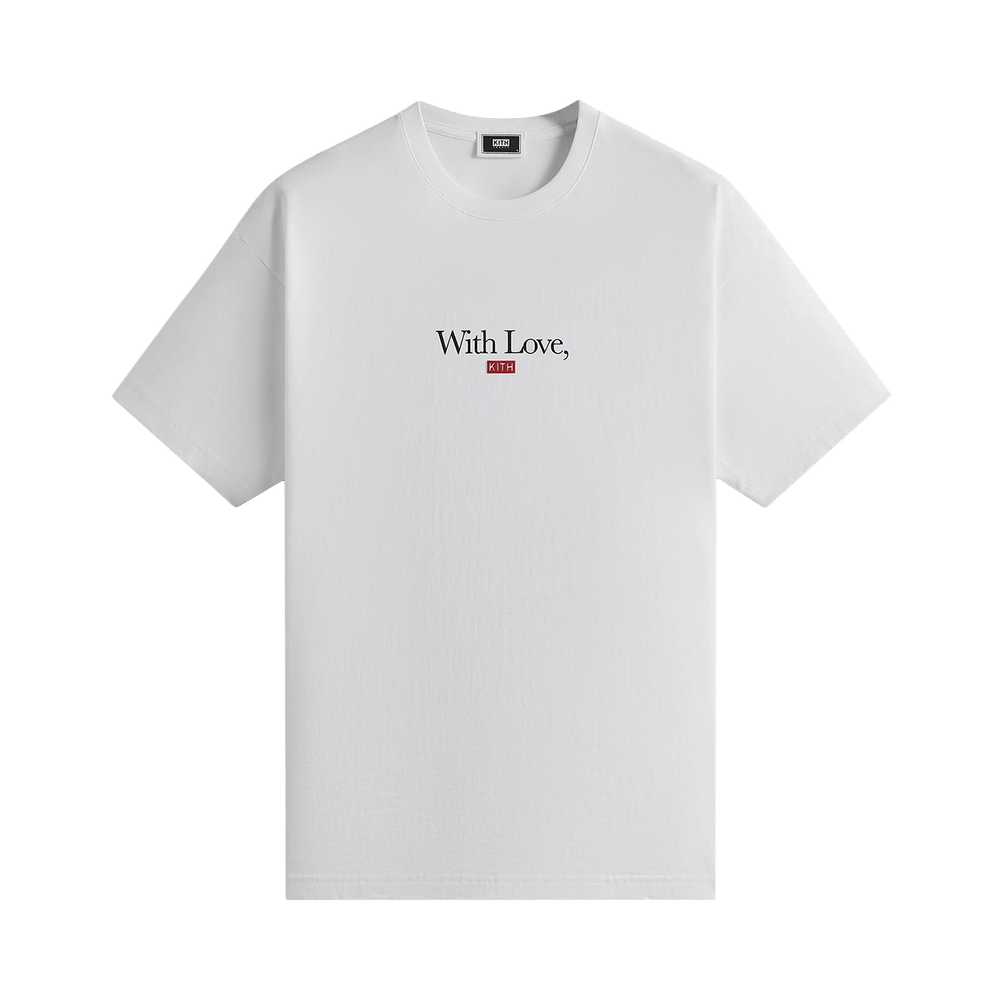 Buy Kith With Love Tee 'White' - KHM031855 101 | GOAT