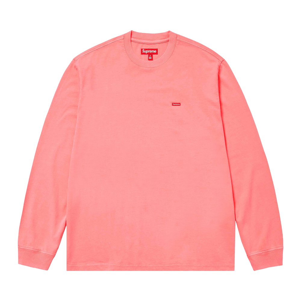 Supreme Small Box Long-Sleeve Tee 'Bright Orange'