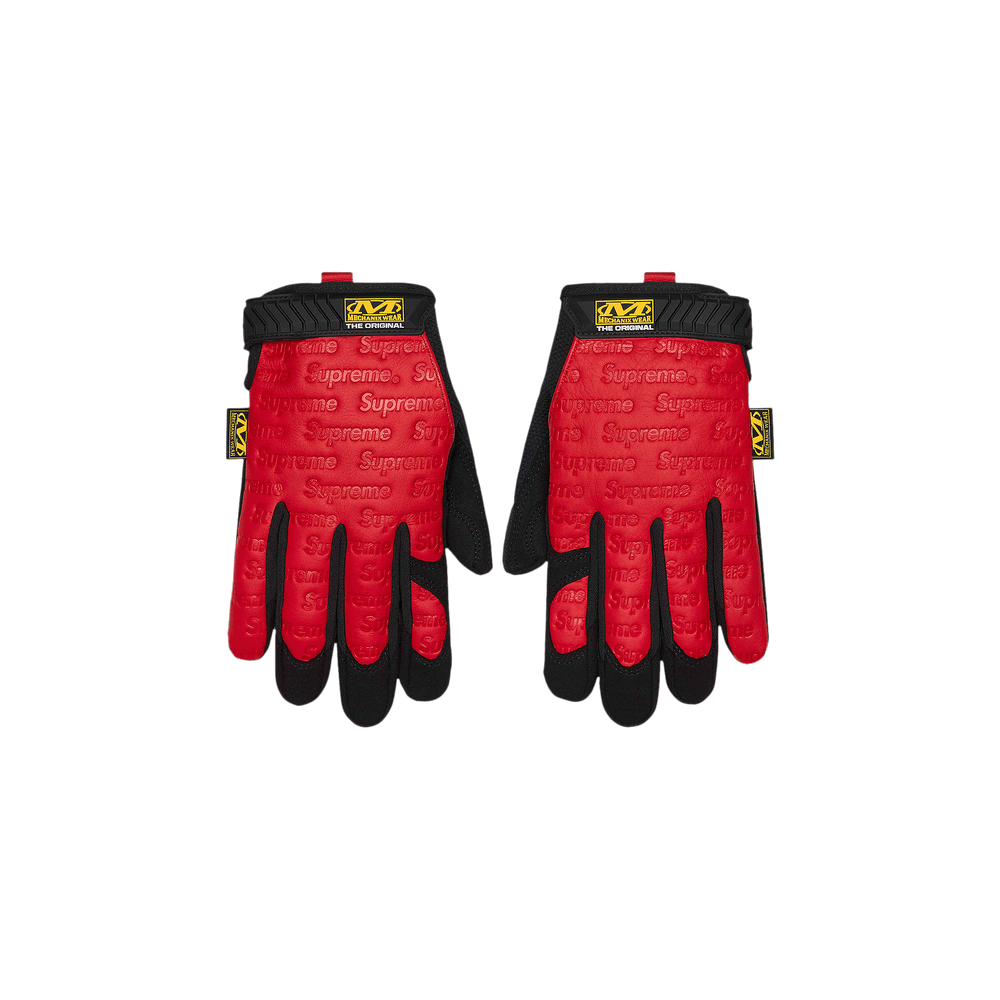 Buy Supreme x Mechanix Leather Work Gloves 'Red' - SS24A22 