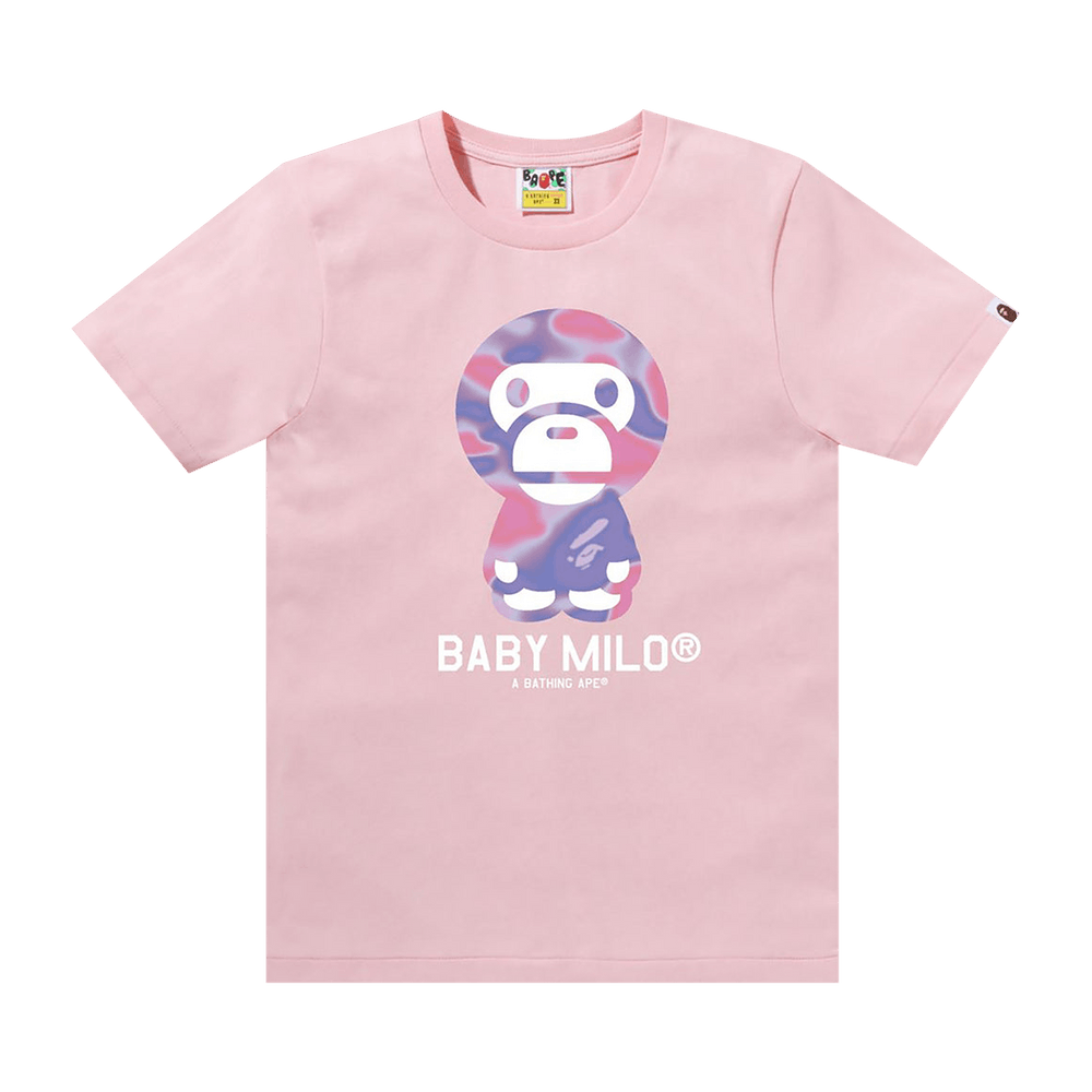Buy BAPE Liquid Camo Baby Milo Tee 'Pink/Purple' - 2K30 210