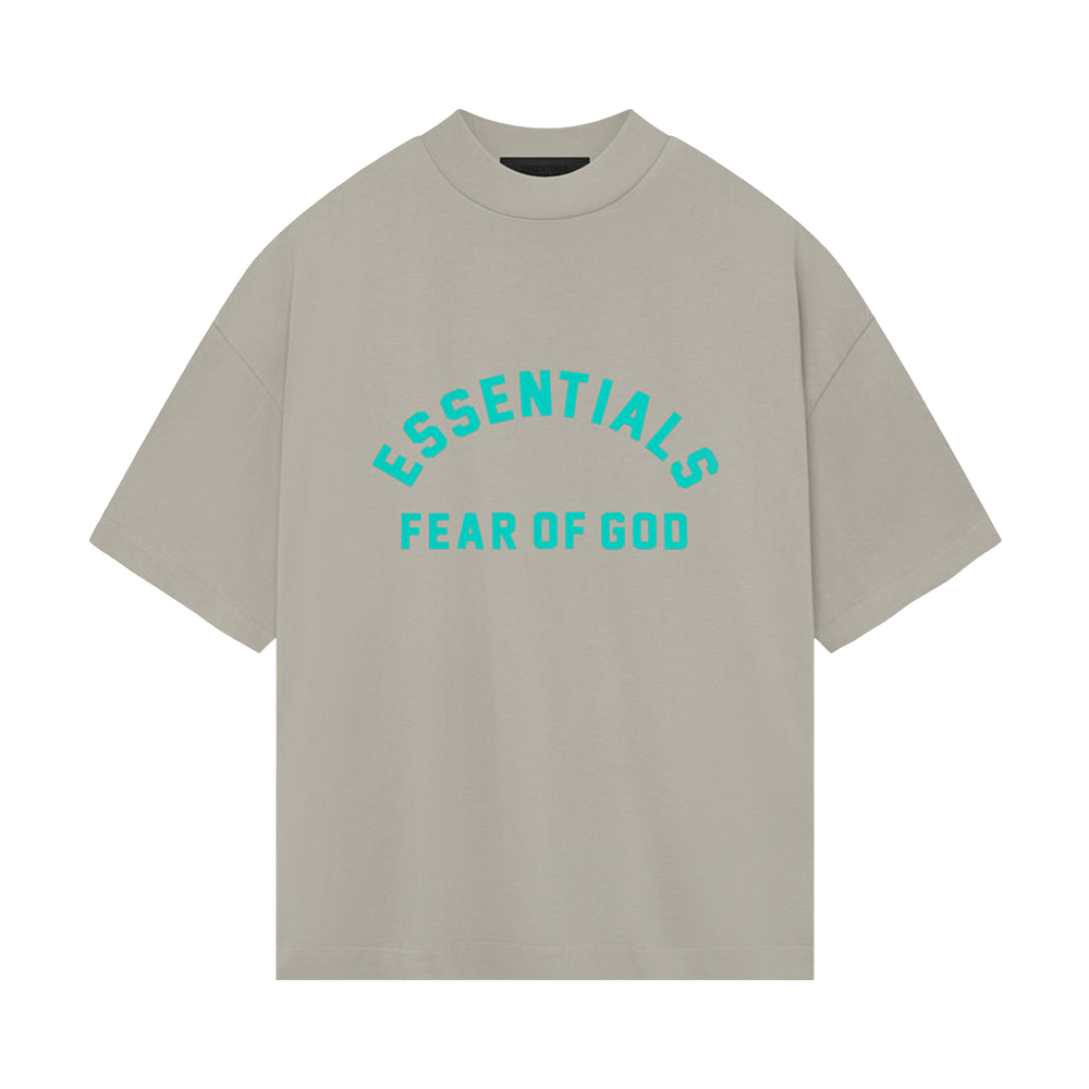 Buy Fear of God Essentials Heavy Jersey Crewneck T-Shirt 'Seal' -  125SP242005F | GOAT