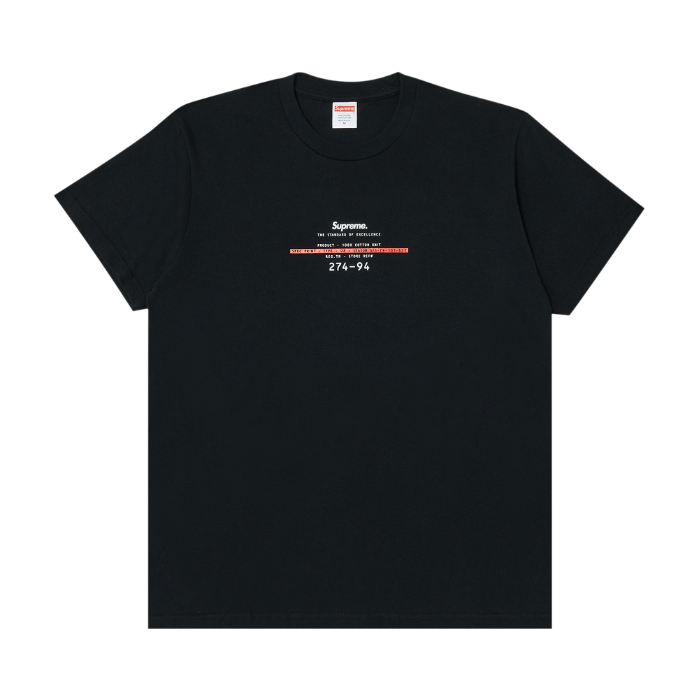 新品未使用！ Supreme run Tee Black (SS25) 1372706_00.png.png