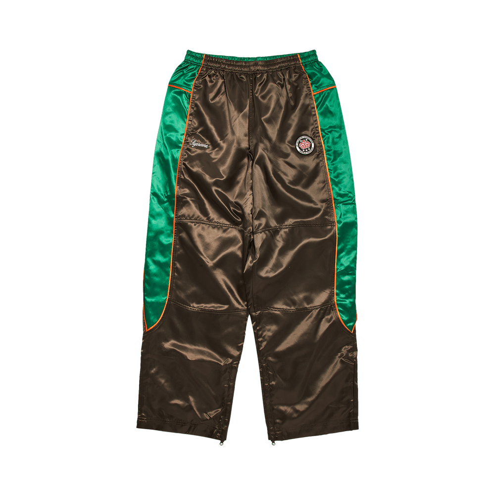 Buy Supreme Satin Track Pant 'Brown' - SS24P15 BROWN | GOAT Buy Supreme Satin Track Pant 'Brown' - SS24P15 BROWN | GOAT