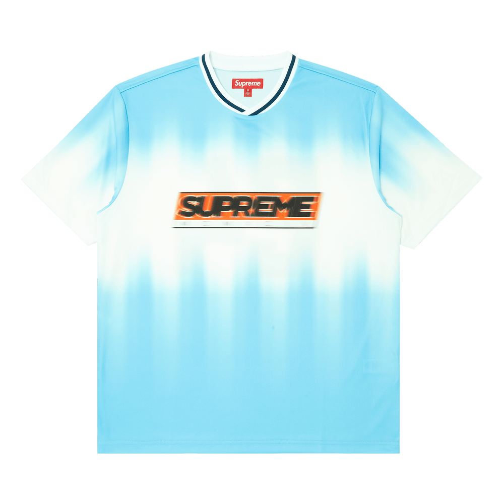 Supreme Blur Soccer Jersey 'Blue'