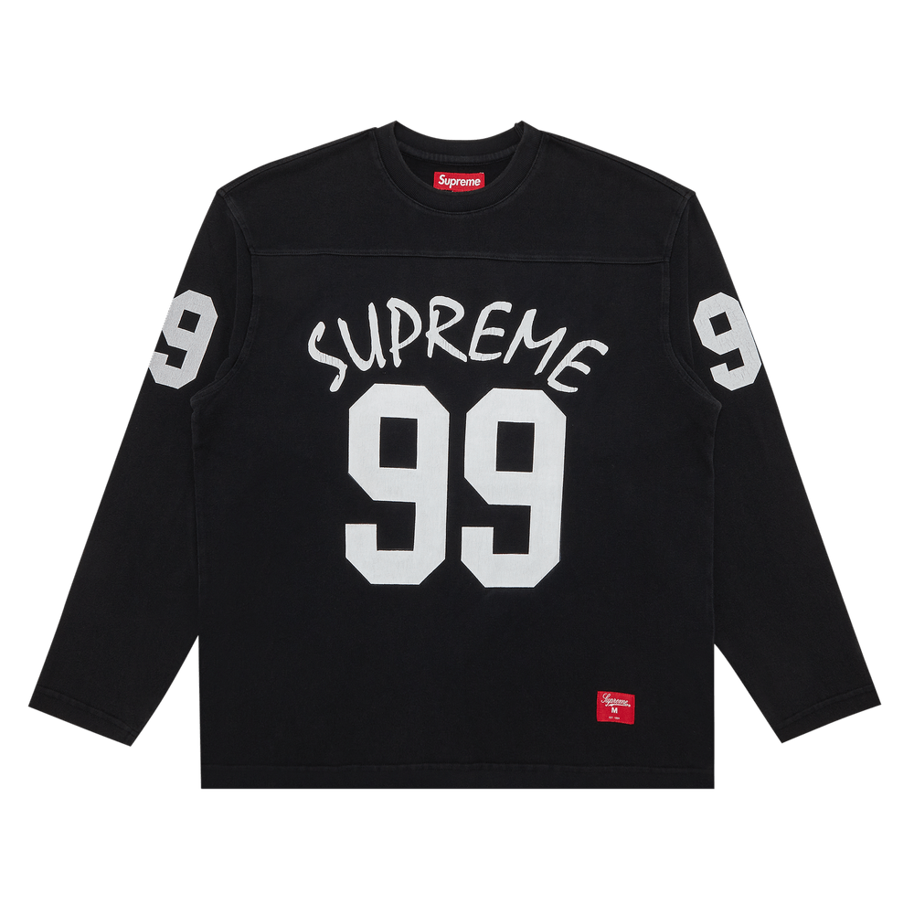 Buy Supreme 99 Long-Sleeve Football Top 'Black' - SS24KN53