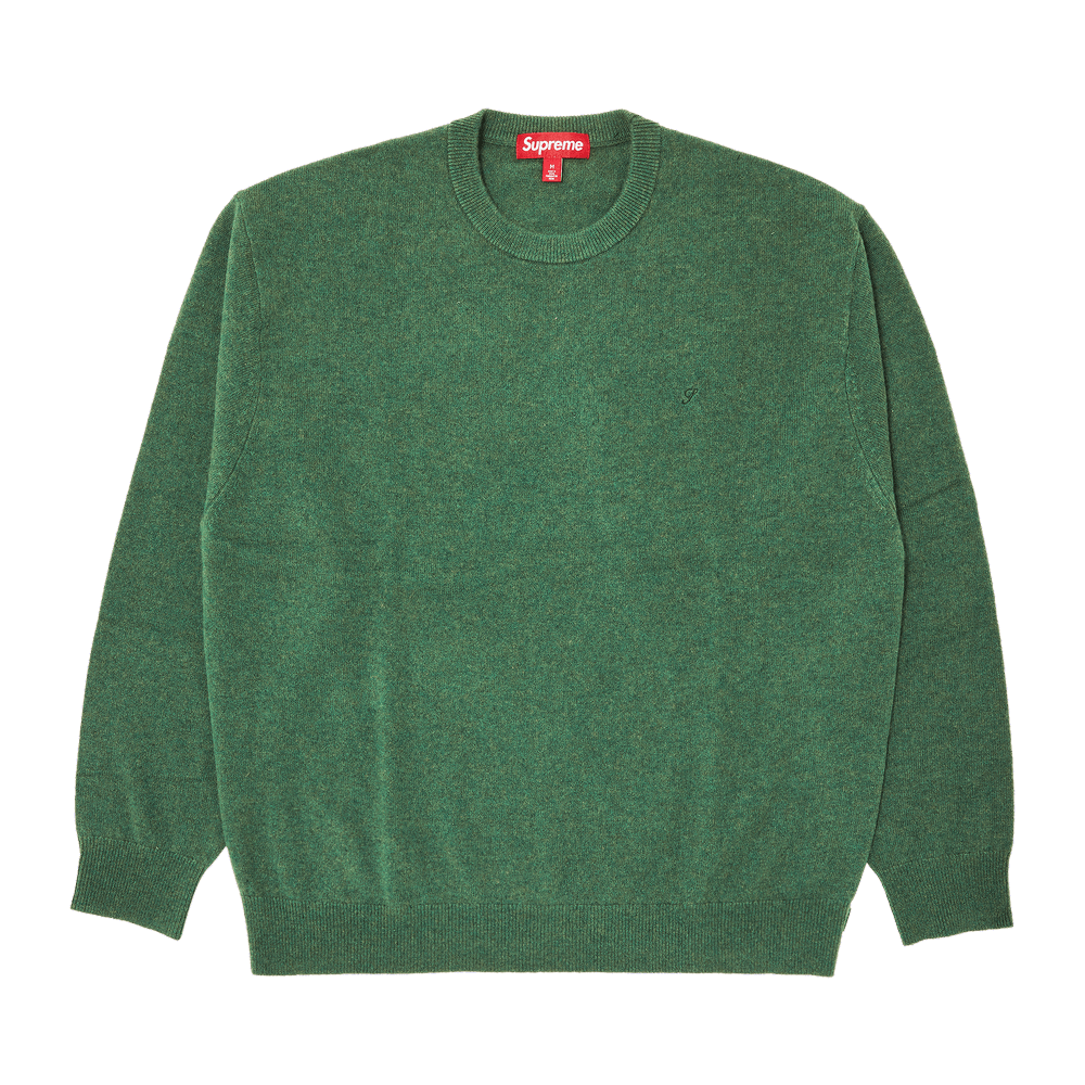 トップス Supreme Cashmere Sweater Green L Buy Supreme Cashmere Sweater 'Green' - SS24SK26 GREEN | GOAT