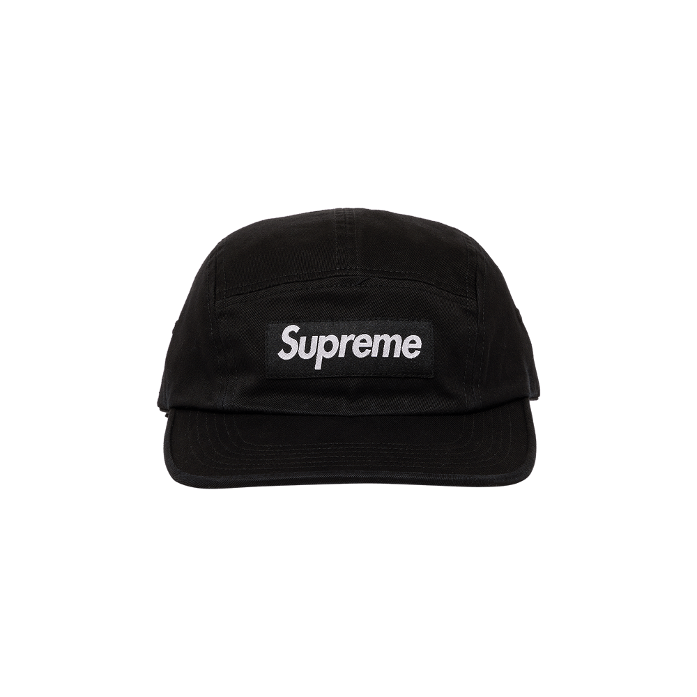 Buy Supreme Washed Chino Twill Camp Cap 'Black' - SS24H31 BLACK 