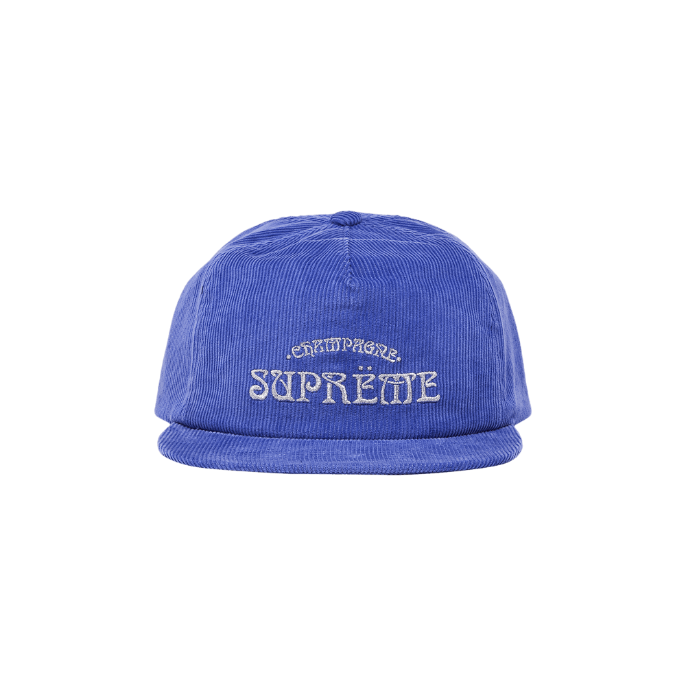 Buy Supreme Champagne Corduroy 5-Panel 'Blue' - SS24H66 BLUE