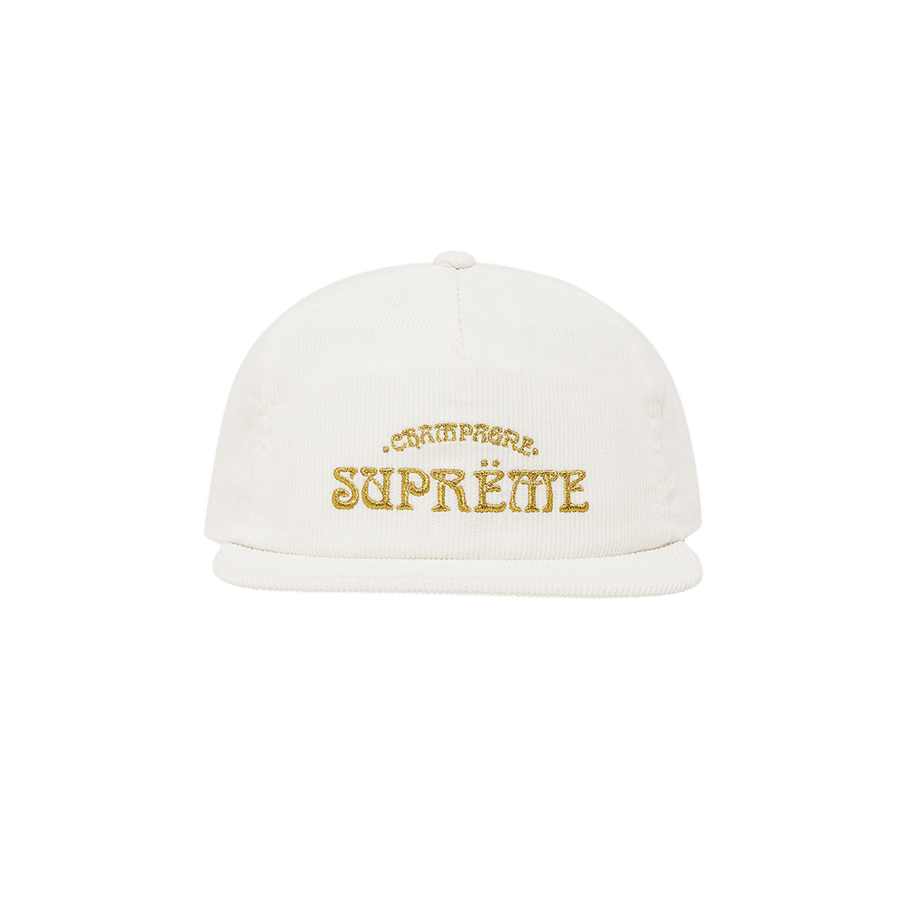 Buy Supreme Champagne Corduroy 5-Panel 'White' - SS24H66 WHITE