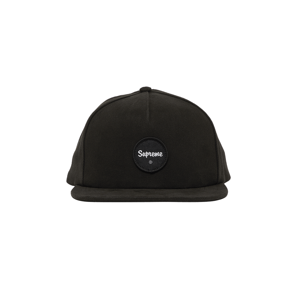 Buy Supreme Twill Patch 5-Panel 'Black' - SS24H23 BLACK | GOAT SA