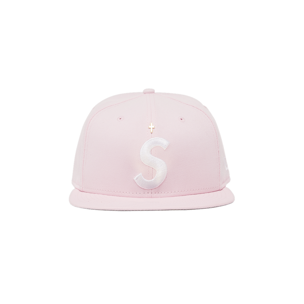 Supreme Gold Cross S Logo New Era (SS24) - $54