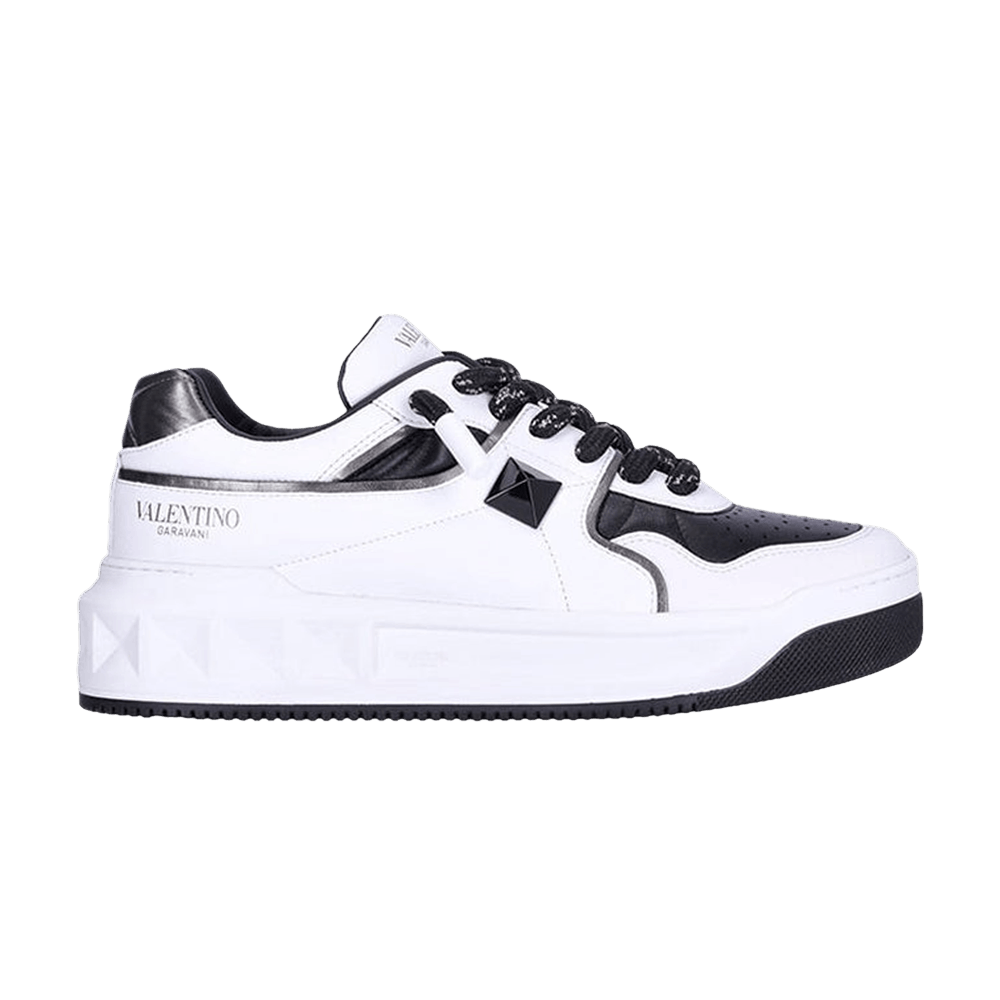 Buy Valentino One Stud Low 'White Black Toe' - 4Y2S0G37 WRI 6S0 | GOAT