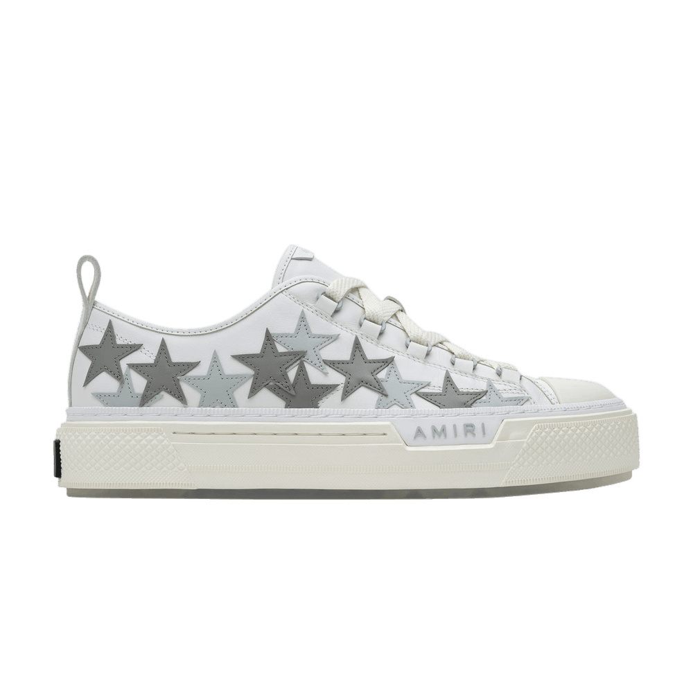 【AMIRI】男性用 STARS COURT LOW スニーカー AMFOSR1013 STARS COURT LOW - Black Black | AMIRI
