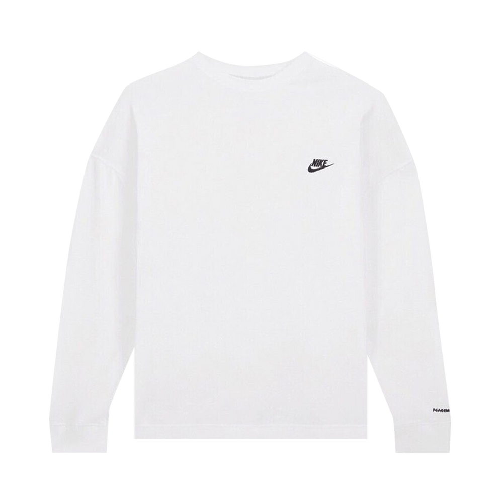 【PEACEMINUSONE x NIKE】 LS T-Shirt White (DR0098-100) Buy Nike x PEACEMINUSONE G-Dragon Long-Sleeve T-Shirt (Asia
