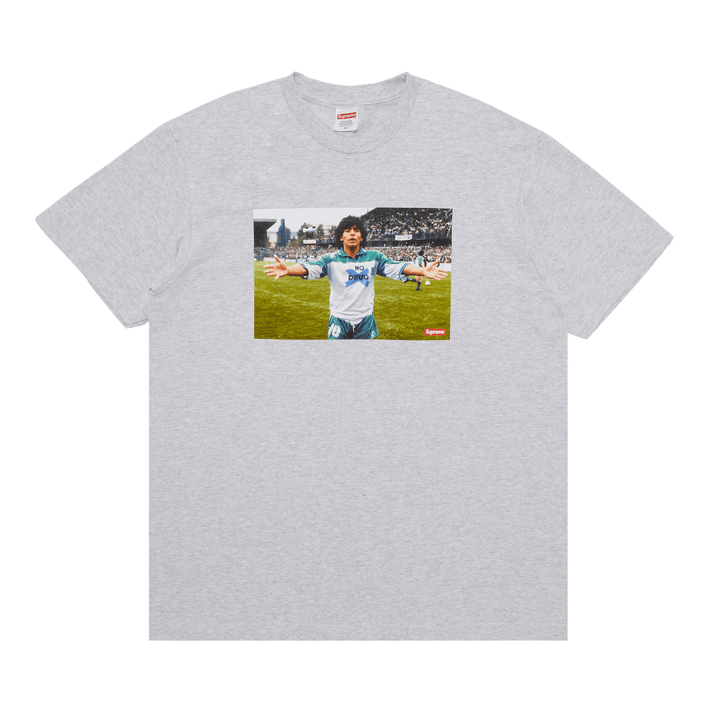 Buy Supreme Maradona Tee 'Ash Grey' - SS24T31 ASH GREY | GOAT