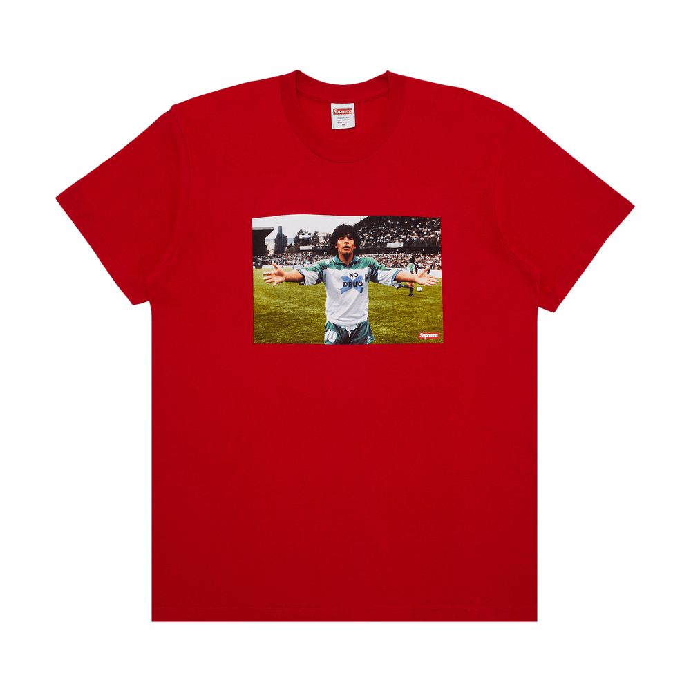 Buy Supreme Maradona Tee 'Red' - SS24T31 RED | GOAT CA