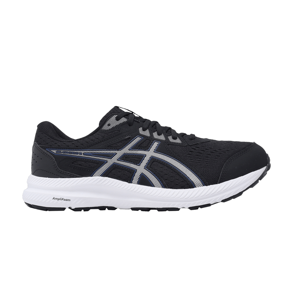 Asics Gel Contend 8 4E Wide Black Blue Expanse