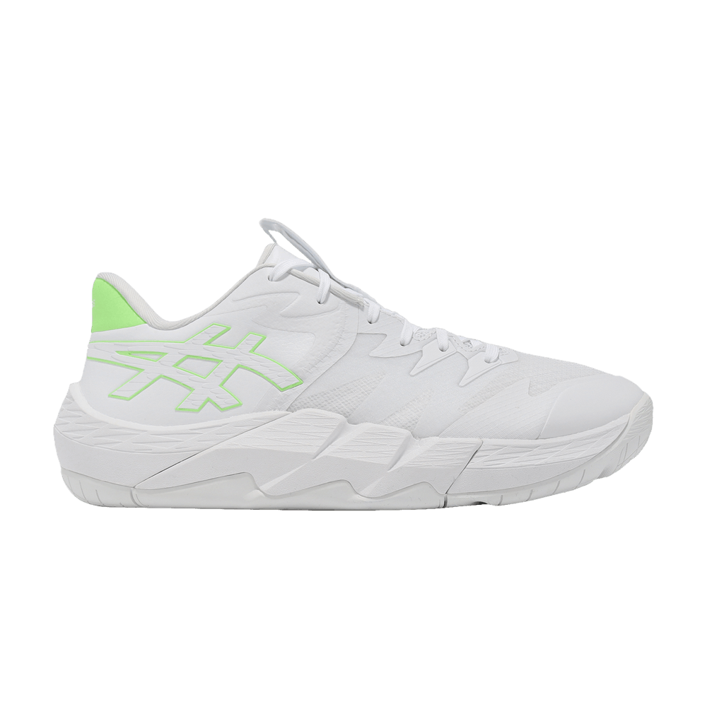 Asics Unpre Ars Low 2 White Lime Burst 1063A083-100 Men\'s Size 10 Shoes アシックス ASICS UNPRE ARS LOW 2 （WHITE/LIME BURST  main image 4