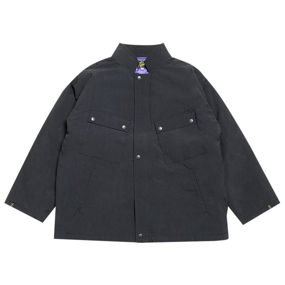 Size m Needles C.P. Nylon Ripstop Jacket 'Black'